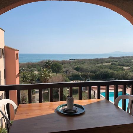 Tropique : Appart Vue Mer Et Piscine Saint-Cyprien  Extérieur photo